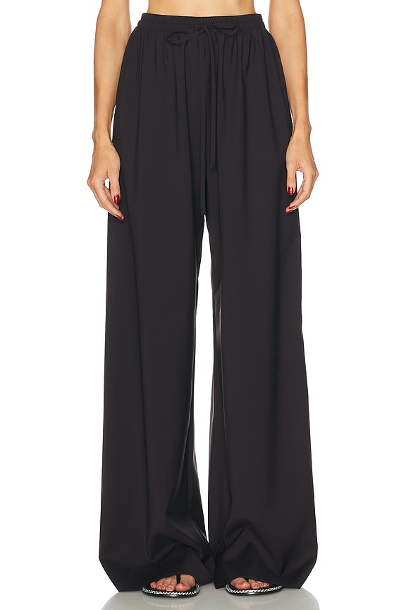 Zimmermann Luminosity Leather Pant in Espresso | FWRD