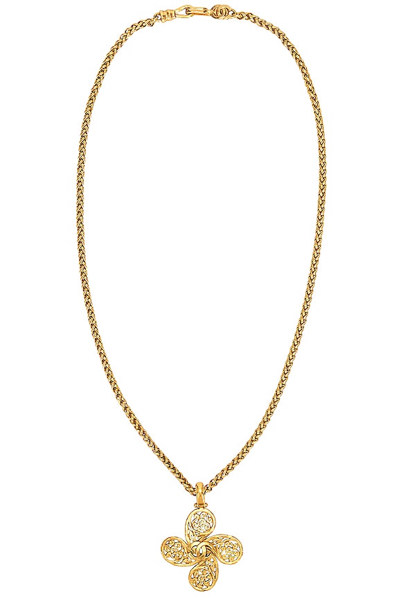 Givenchy G Link Lock Medium Necklace in Silver Grey | FWRD
