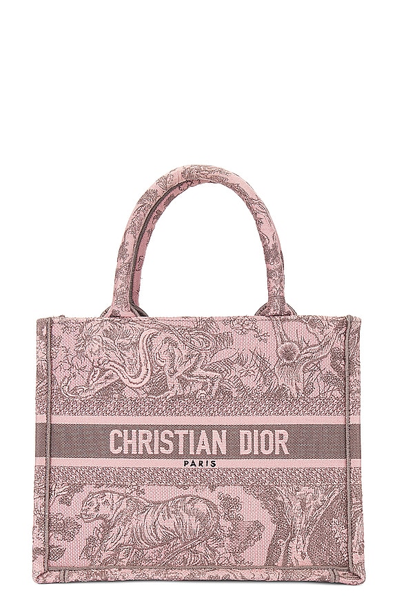 FWRD Renew Dior Book Tote Bag in Black | FWRD