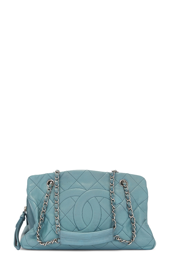 Miu Miu Wander Matelasse Shoulder Bag in Fiordaliso | FWRD