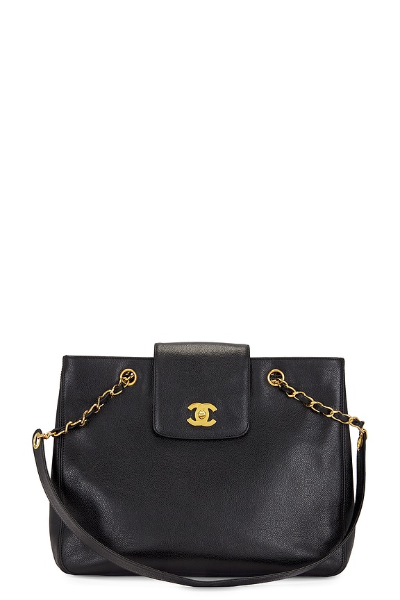 Balenciaga Navy Revamp Large Tote Bag in Black | FWRD