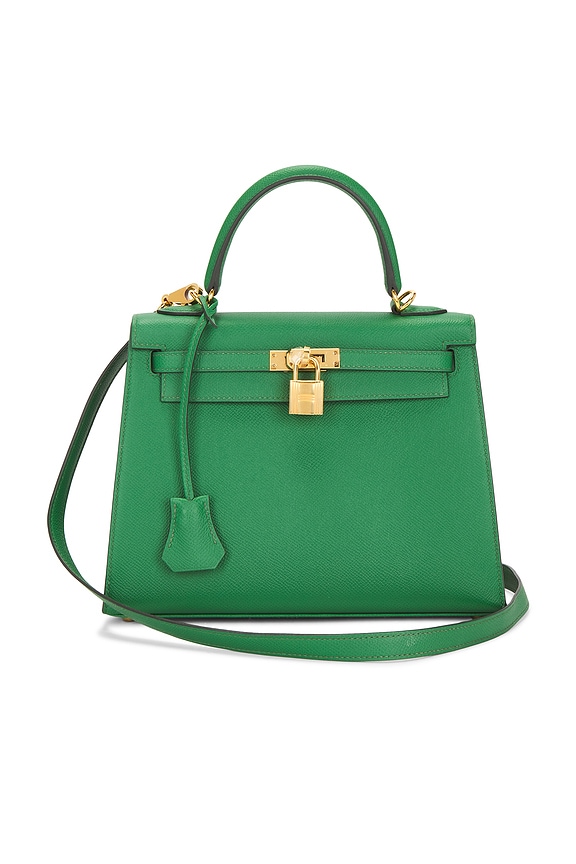 FWRD Renew Hermes Epsom Birkin 30 Handbag in Blue Zanzibar | FWRD