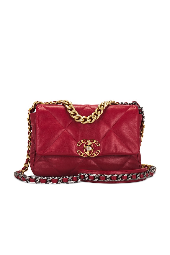 FWRD Renew Fendi Denim Zucca Mamma Crossbody Bag in Blue | FWRD