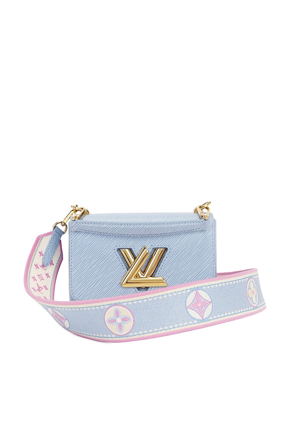 FWRD Renew Louis Vuitton Coussin PM Shoulder Bag in Blue | FWRD