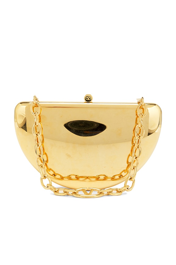 Saint Laurent YSL Cube Bag in Crema Soft | FWRD