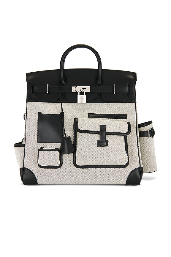 THE ATTICO La Passeggiata Top Handle Bag in Grey | FWRD