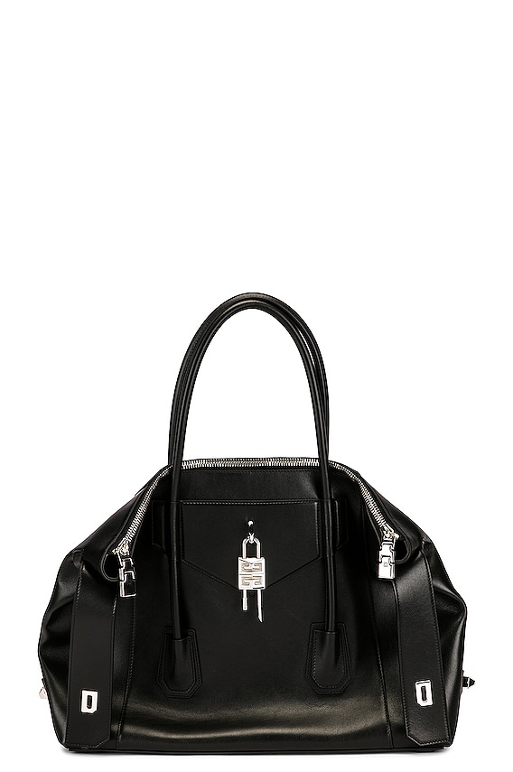 GIVENCHY ANTIGONA SOFT BAG MAXI ブラック Givenchy Soft Leather Large Antigona Bag Black