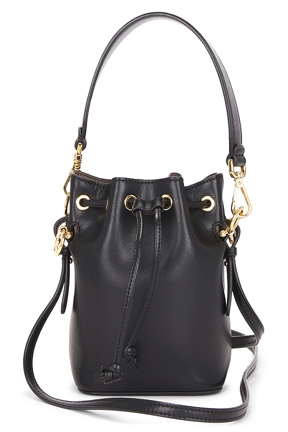 The Row EW Circle Pouch in Black ANG | FWRD