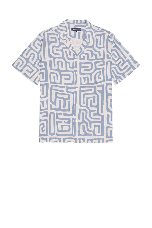 OAS Eldovado Viscose Shirt in Blue | FWRD