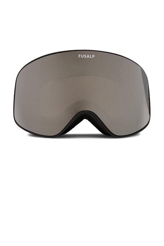 Fusalp Matterhorn Ski Goggles in Noir & Leopard Flou Savane | FWRD