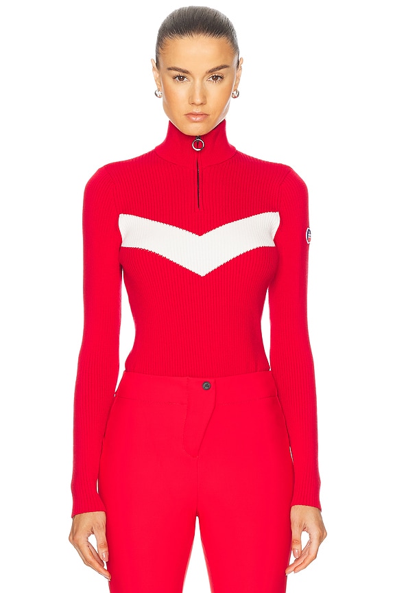 VIP【送料無料・関税込み】Burberry High-neck Ribbed Jumper Burberry High Neck Sweater in Ripple IP Check | FWRD