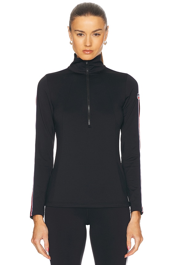 Wolford x Mugler Flock Shaping Bodysuit in Black | FWRD