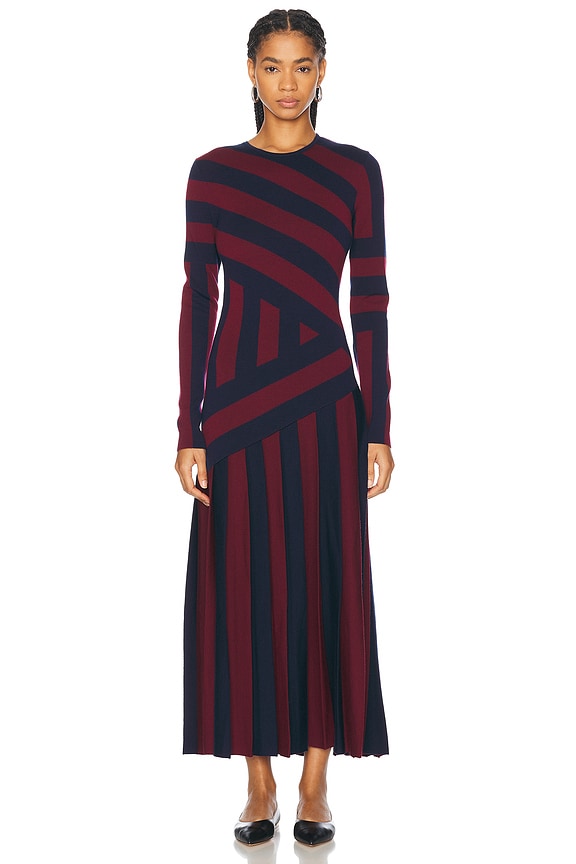 Y/Project x Jean-Paul Gaultier Body Morph Pant Dress in Purple