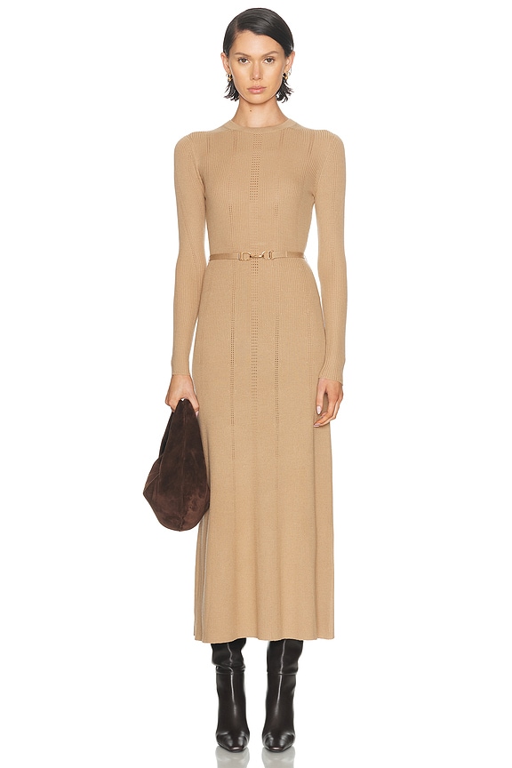 Ferragamo ドレス - Gold | FWRD