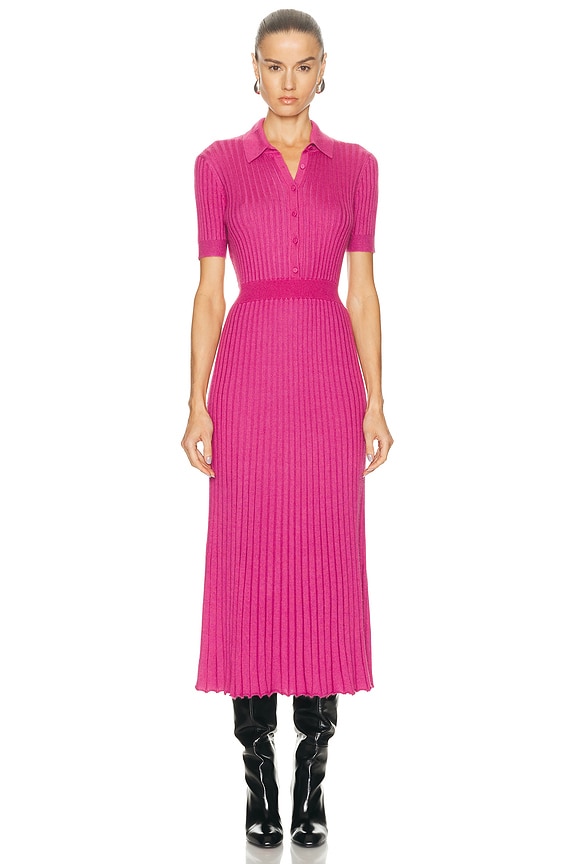 REMAIN Joy Knit Dress in Pastel Lilac | FWRD