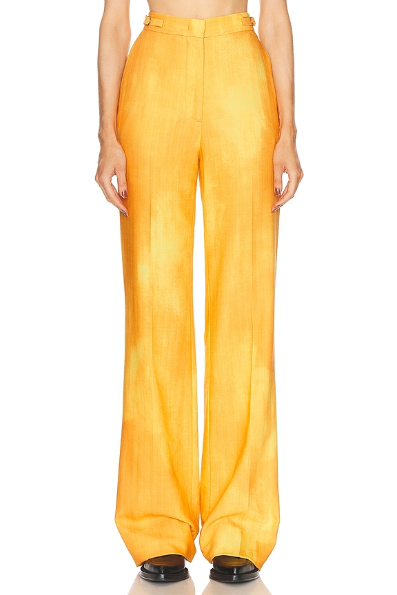 パンツ BALENCIAGA PAJAMA STYLE PANTS BALENCIAGA Printed poplin pajama pants | NET-A-PORTER