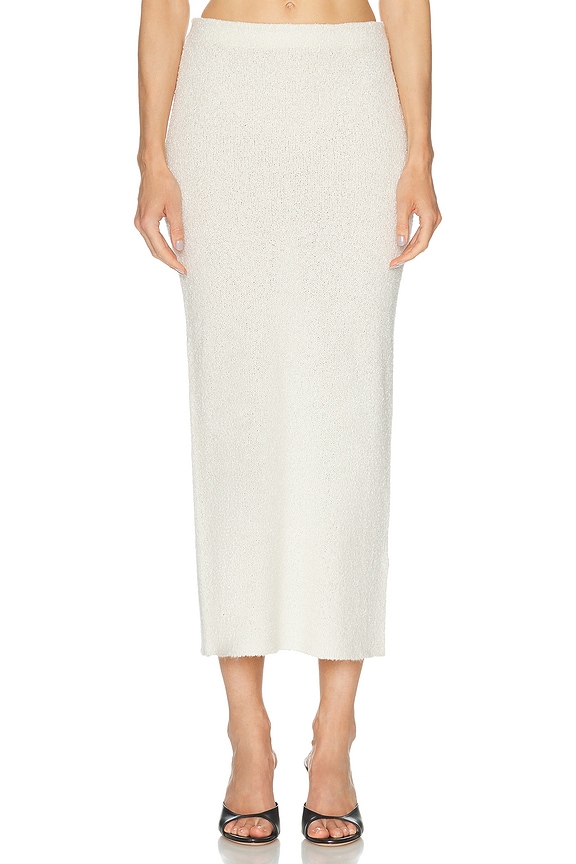 Willy Chavarria Tubo Skirt in Concrete | FWRD