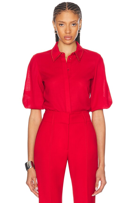 JACQUEMUS La Chemise Maraca in Pink | FWRD