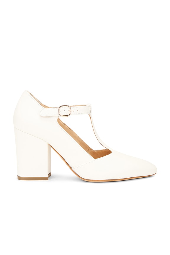靴 Archive miumiu mary jane pumps heel $890 NEW Miu Miu Crystal Strap Patent Leather Mary Jane