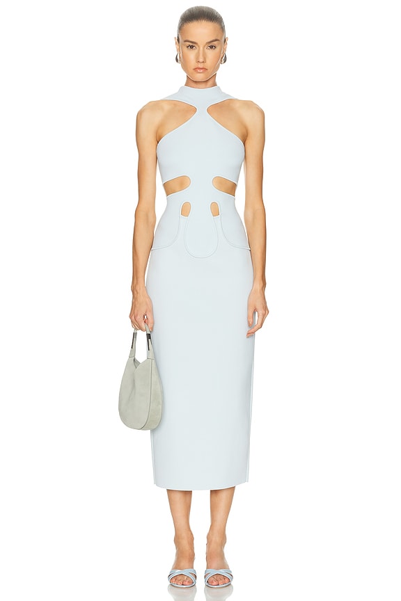 how to hang knit dresses Camel Fuzzy Knit Sleeveless Turtle Neck Midi Dress – PinkBlush main image 0