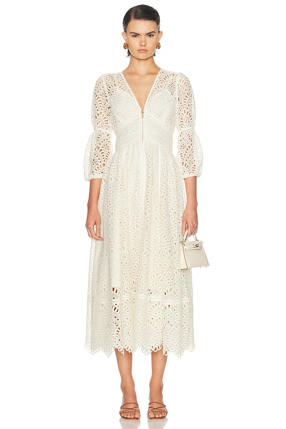 Ulla Johnson Malena Dress in Midnight | FWRD