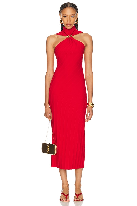 Maygel Coronel Veranera Maxi Dress in Burgundy | FWRD