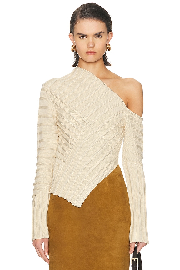 Rick Owens Banana Top in Oyster | FWRD
