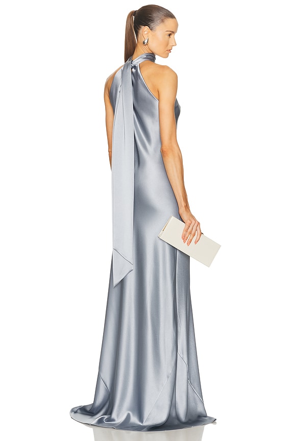 Staud Cadence Dress in Azure | FWRD