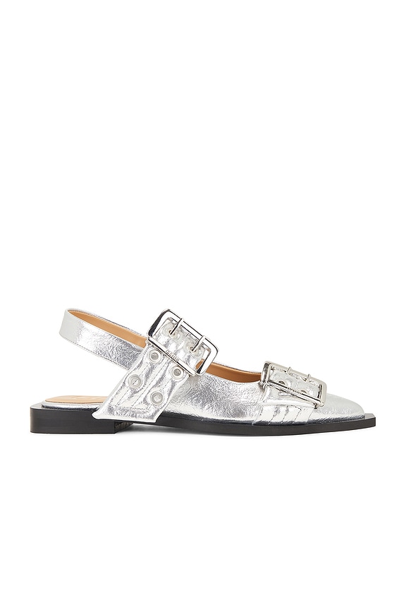 The Row Mara Flat in Clear | FWRD The Row Mara Flat in Clear | FWRD