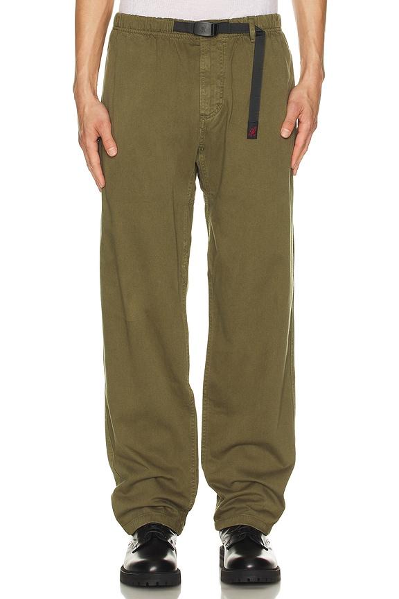 Fear of God ESSENTIALS Bonded Nylon Field Pant in Military | FWRD