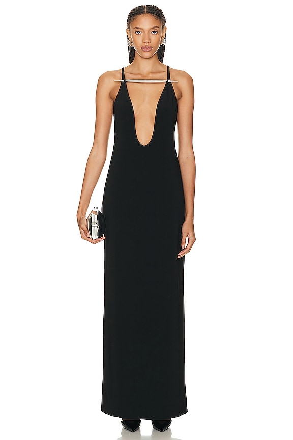 【関税込み】Christopher Esber ロングドレス Christopher Esber Trapeze draped jersey gown Christopher Esber