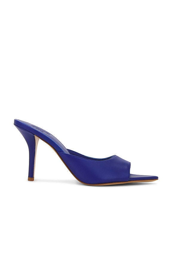 Manolo Blahnik ネイビー ブーティ　37 Manolo Blahnik Navy Blue Suede Boot with Fur 7/37