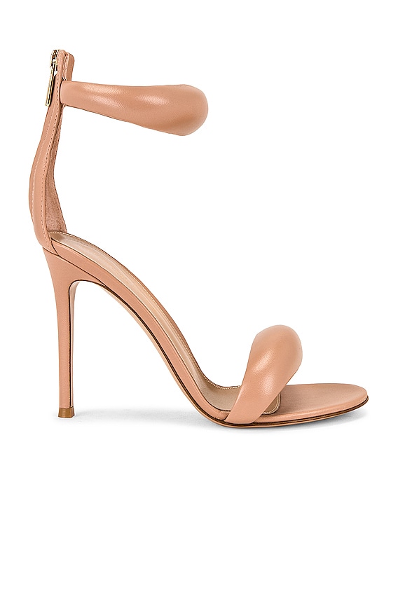 Aquazzura Olie 115 Plateau Sandal in Silver | FWRD