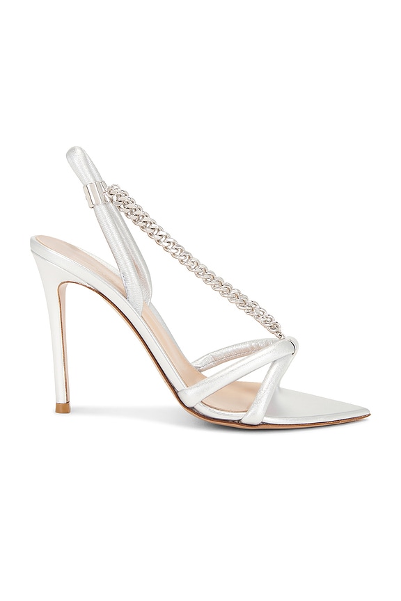 【サンローラン・SAINT LAURENT】THONGS YSL Yves Saint Laurent Biarritz white thong rubber sandals