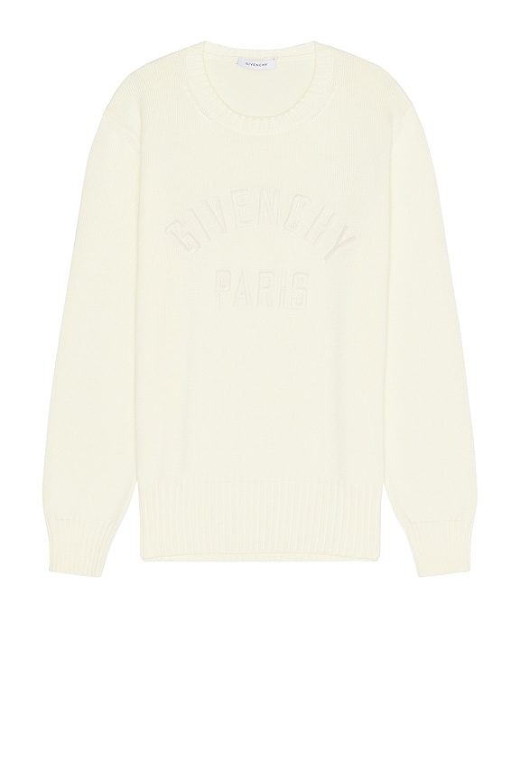 MONCLER ホワイト薄手セーター Moncler セーター - Silk White | FWRD