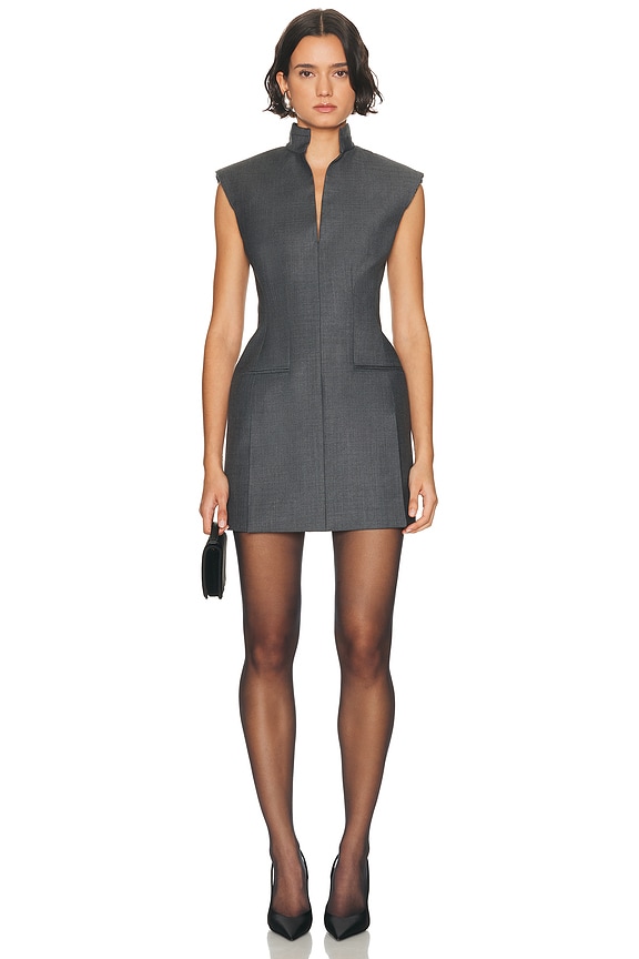 A.L.C. Adina Dress in Silver | FWRD