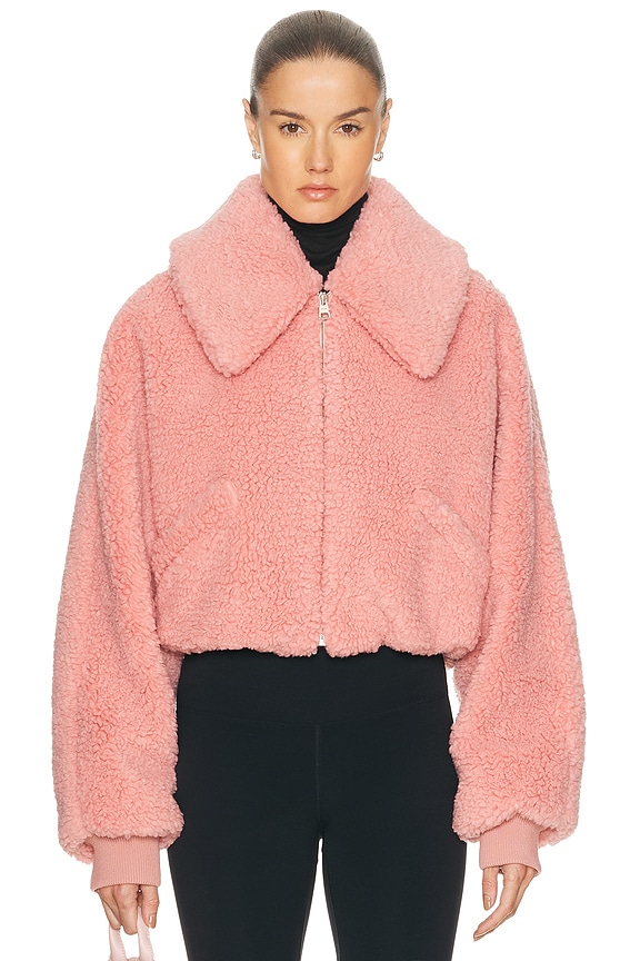 Acne Studios Bomber Jacket in Fuchsia Pink | FWRD