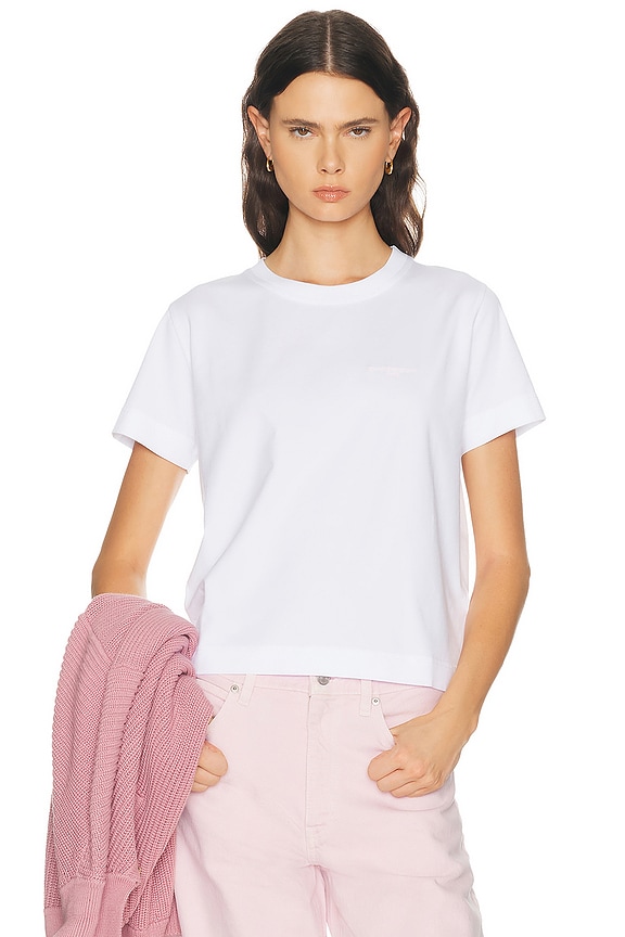 Dolce & Gabbana Short Sleeve Top in Optical White | FWRD