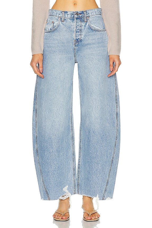 Acne Studios 1991 Toj in Grey & Beige | FWRD