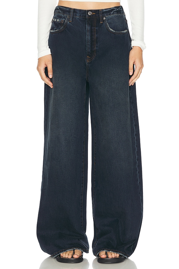 パンツ The Attico Fern' Pants Fern'' faded light blue long pants for Women | THE ATTICO®
