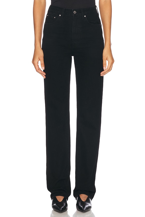 KHAITE Danielle Straight Jeans in Prescott | FWRD