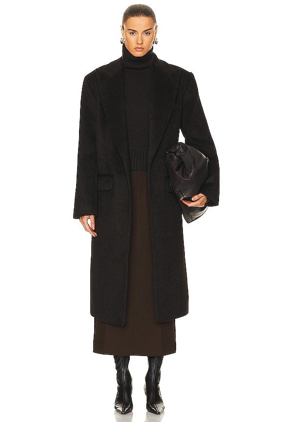 【最終値】Y/PROJECT y-belt long coat Y/Project Y Belt Coat in Black | FWRD