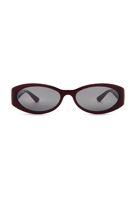 SALE【Alaia】ロゴレタリング幾何学フレームサングラス ALAÏA Lettering Logo Rectangular Sunglasses in Black & Grey