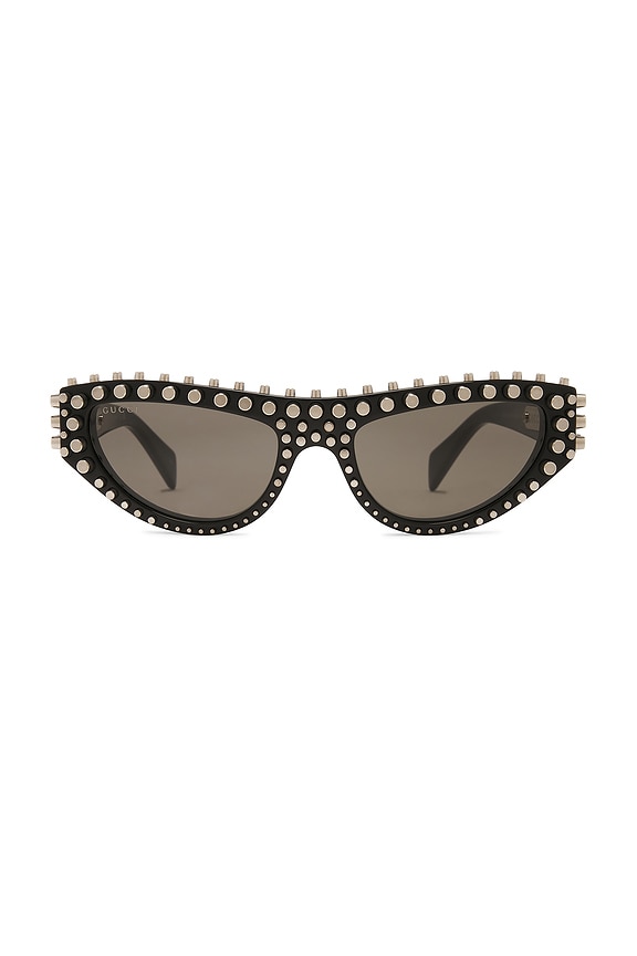 THE ATTICO Aria Sunglasses in Yellow Gold, Blonde T-Shell