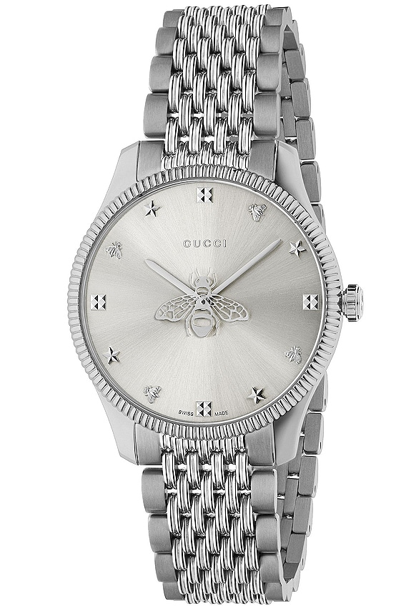 【Gucci】 RONDA ウォッチ Gucci Ronda Quartz Movement Swiss Made Watch in Stainless