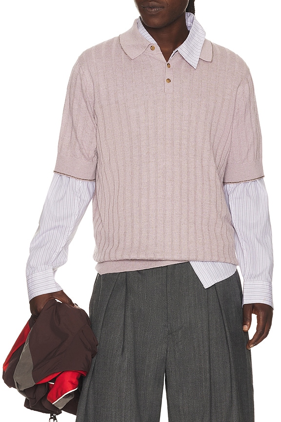 Fear of God Henley Sweatshirt in Prairie Ghost Camo | FWRD