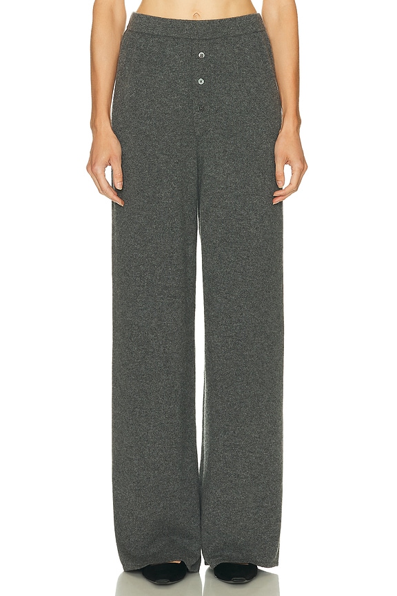 Miu Miu Wide Leg Pant in Ardesia | FWRD