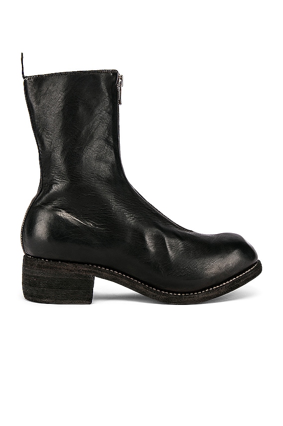 Balenciaga Trooper Rubber Boot in Black | FWRD