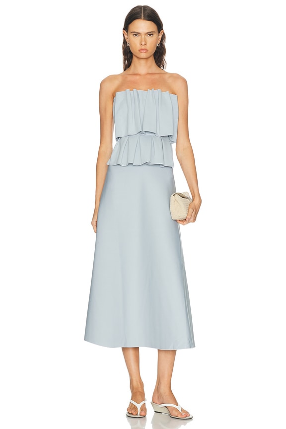 by malene birger blue dress Marc in Light Select size:38