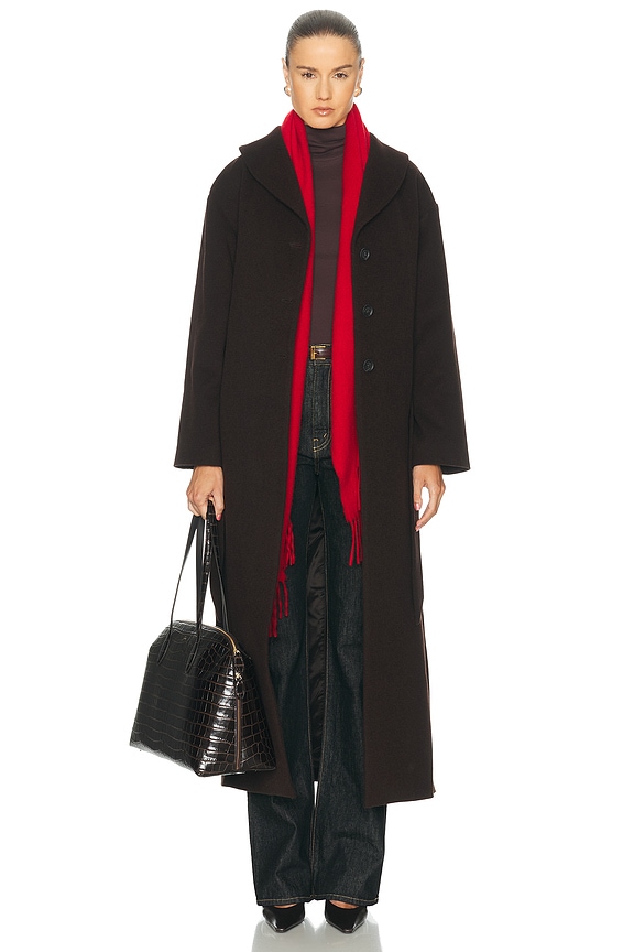 VETEMENTS Rain Coat in Black | FWRD